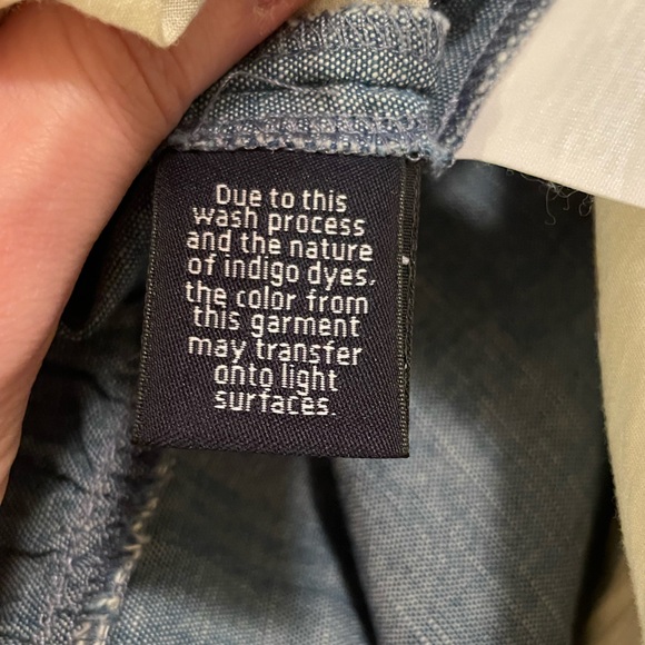 J.Crew Blue 100% Cotton Ruffle Shorts - Picture 7 of 9